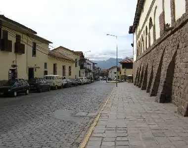 Calle Plateros en Cusco